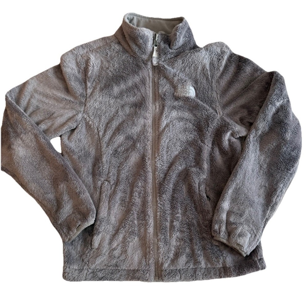 The North Face Women's Osito Fleece Jacket S/P‎ MELD Grey Full Zip Cozy